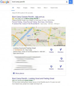 Google Maps Optimisation Results